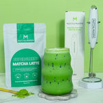 Matcha Maiden Supergreens Matcha Latte — iced matcha recipe lifestyle image