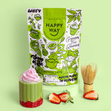 Happy Way Whey Protein Powder Matcha Latte 500g