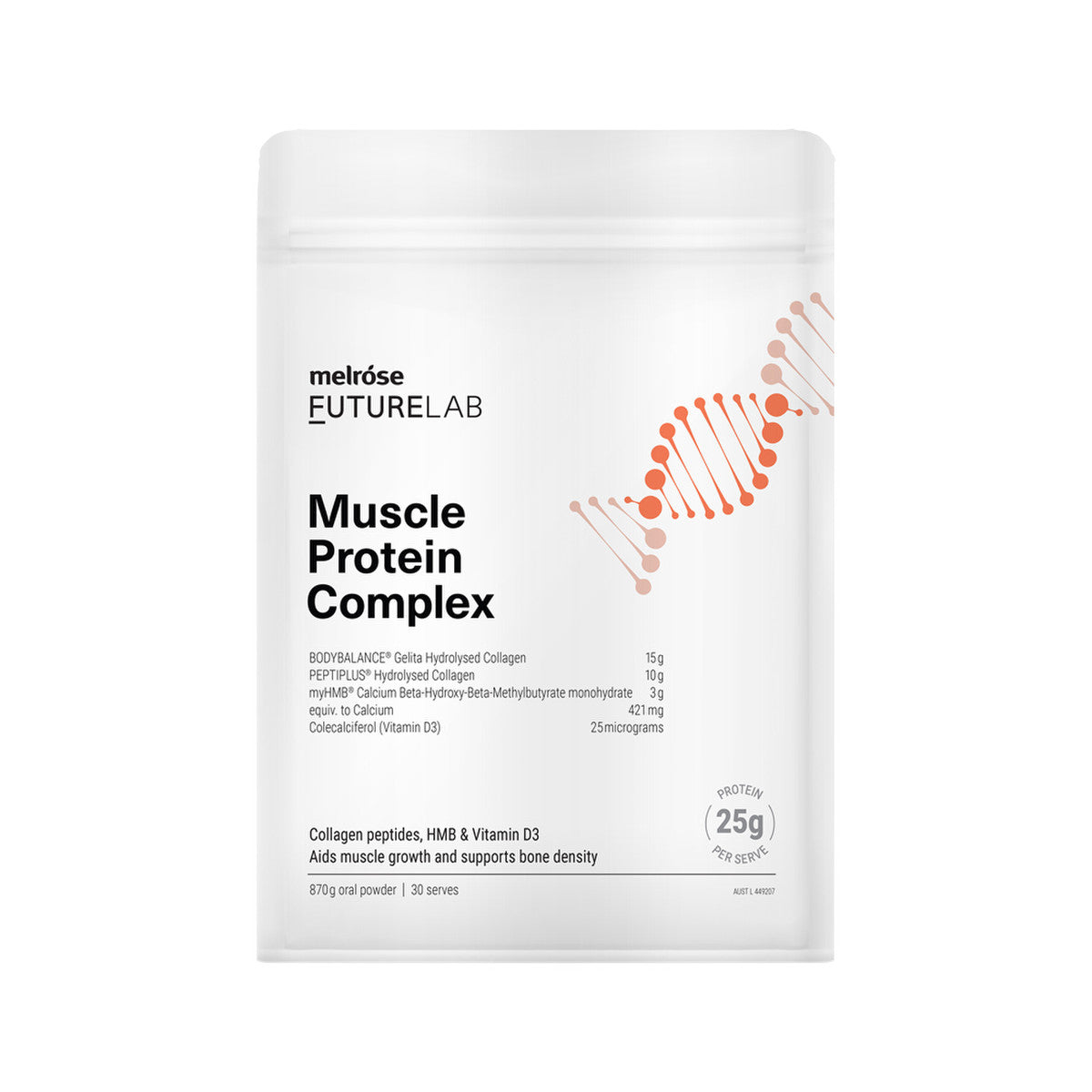 Melrose FutureLab Muscle Protein Complex Oral Powder