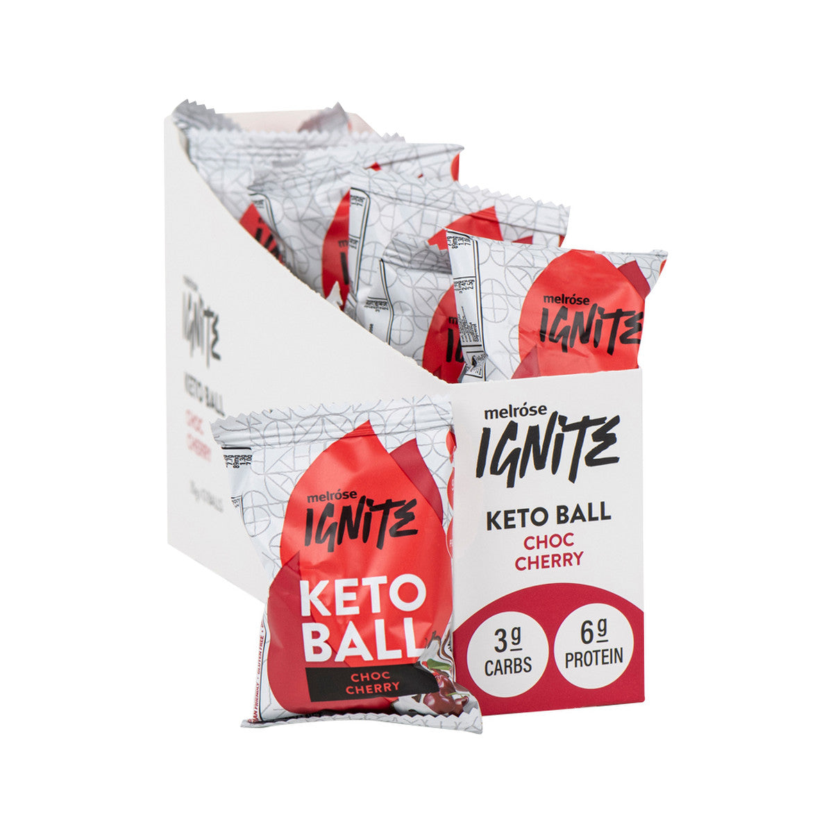 Melrose Ignite Keto Ball Choc Cherry 35g x 12