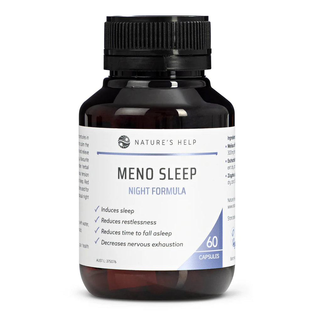 Nature's Help Meno Sleep - Night Formula 60 Caps