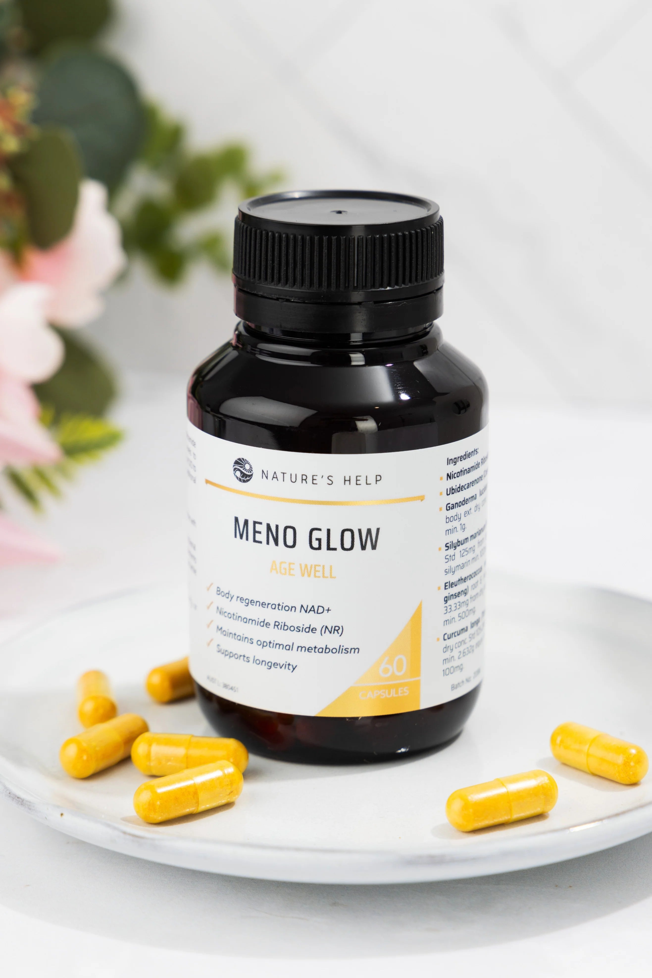 Nature's Help Meno Glow Age Well 60 Caps