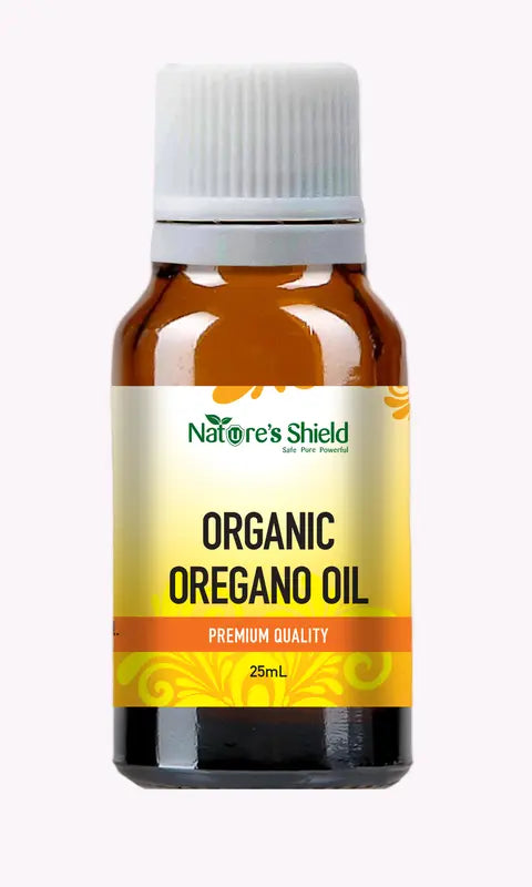 Nature's Shield Organic Oregano Oil 25ml higher resolution front image