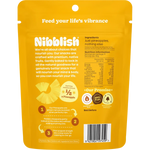 Nibblish Gently Baked Pineapple 80g — back pack image (UHP)