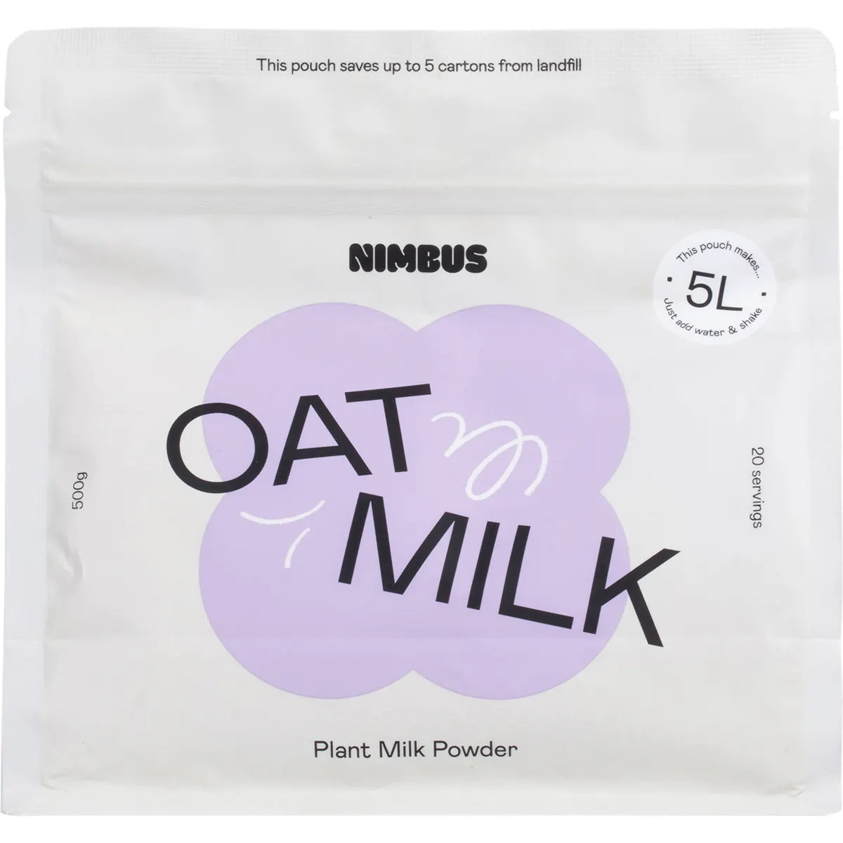 Nimbus Oat Milk Plant Powder 500g