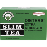 Nutri-Leaf Herbal Tea Bags Slim Tea — back pack image (UHP)