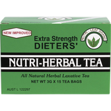 Nutri-Leaf Dieter's Slim Herbal Tea — back pack image (UHP)