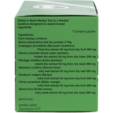 Nutri-Leaf Dieter's Slim Herbal Tea — side pack image (UHP)