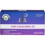 Nutri-Leaf Herbal Tea Bags Sleep & Relax 15pk — front pack image (UHP)