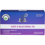 Nutri-Leaf Herbal Tea Bags Sleep & Relax 15pk — front pack image (UHP)