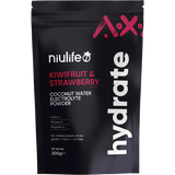 Niulife Hydrate Electrolyte Powder Kiwifruit & Strawberry 200g — front pack image (UHP)