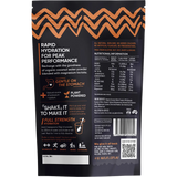 Niulife Hydrate Electrolyte Powder Tropical 200g — back pack image (UHP)