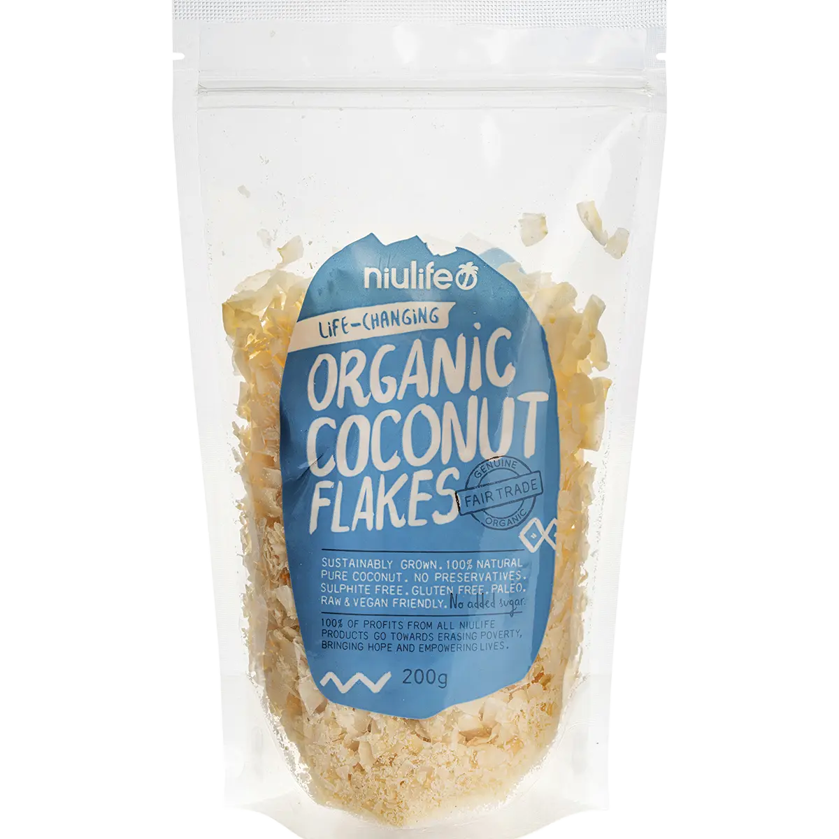 Niulife Flaked Coconut 200g