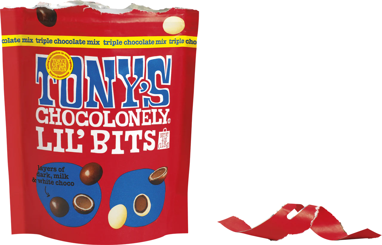 Tony’s Chocolonely Lil’Bits Triple Chocolate Mix 113g