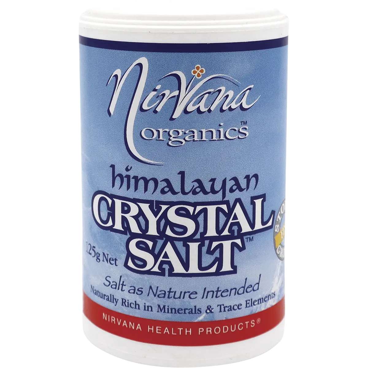 Nirvana Organics Himalayan Salt Fine Shaker 125g