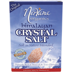 Nirvana Organics Nirvana Organics Himalayan Salt Medium 1kg UHP source image 1