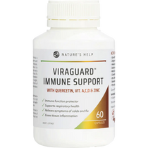 Nature's Help Viraguard Immune Support with Quercetin 60 Capsules — front pack image (UHP)