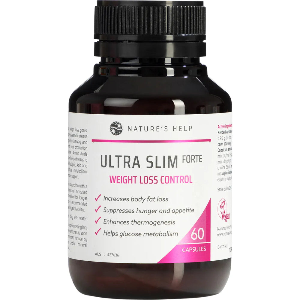 Nature's Help Ultra Slim Forte Weight Loss Control 60 Caps