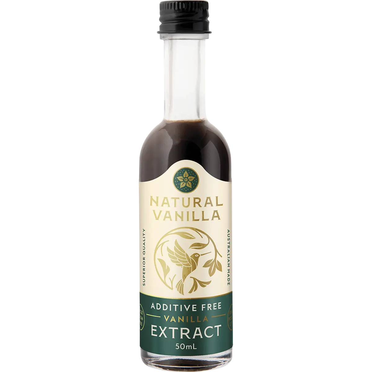 Natural Vanilla Company Additive Free Vanilla Extract 50ml