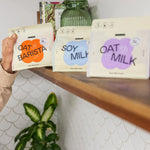 Nimbus plant milk range on shelf