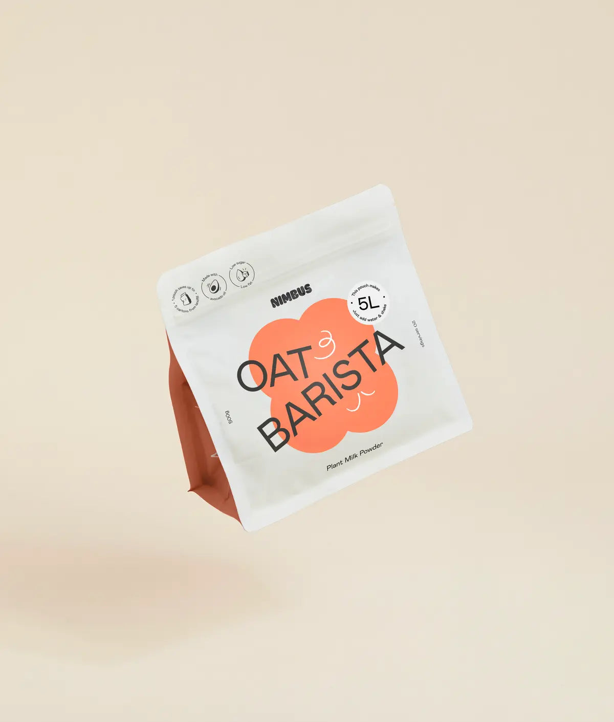 Nimbus Oat Barista Milk powder pouch