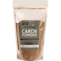 Organic Times Carob Powder 500g — front pack image (UHP)