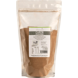 Organic Times Carob Powder 500g — back pack image (UHP)