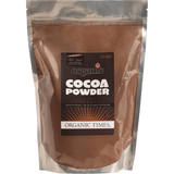 Organic Times Cocoa Powder — front pack image (UHP)
