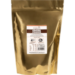Organic Times Cocoa Powder — back pack image (UHP)