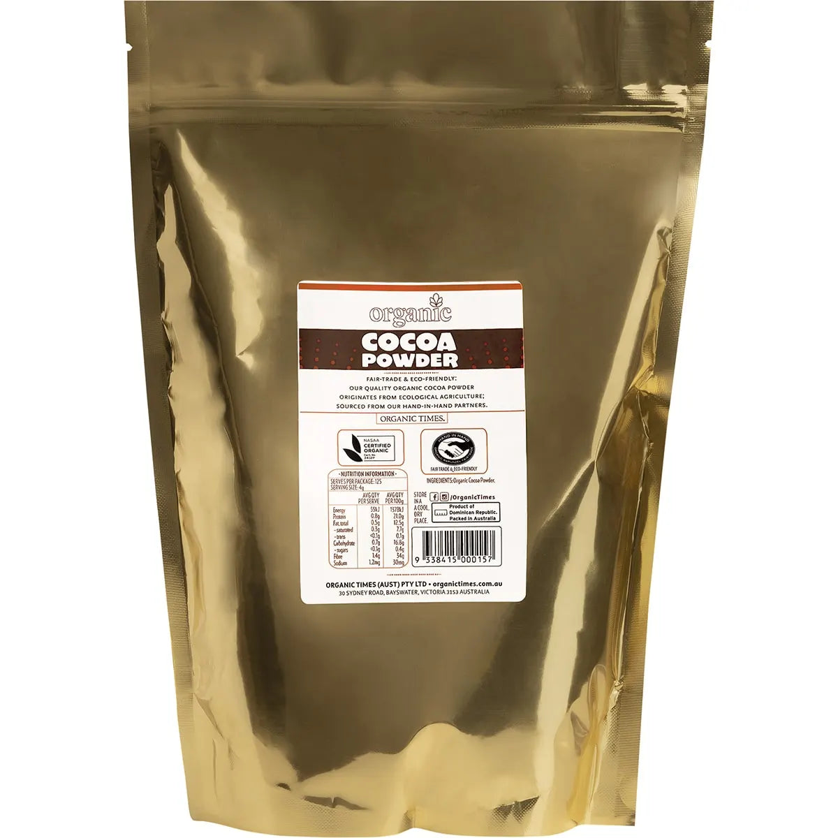 Organic Times Cocoa Powder