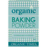 Organic Times Baking Powder 200g — front pack image (UHP)