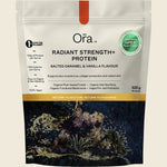 Ora Health Radiant Strength+ Protein Salted Caramel & Vanilla 525g Ora Health