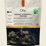 Ora Health Radiant Strength+ Protein Salted Caramel & Vanilla 525g Ora Health