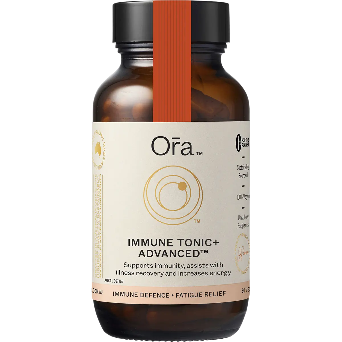 Ora Health Immune Tonic+ Advanced — front pack image (UHP)