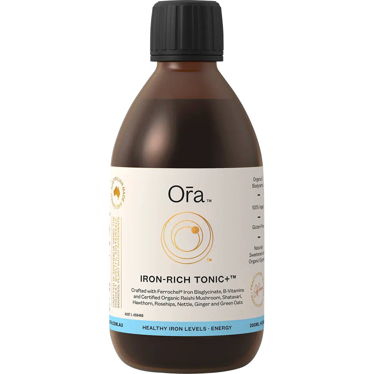 Ora Health Iron-Rich Tonic+ Herbal Oral Liquid 300ml — official UHP product image 2