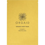 Orgaid Organic Sheet Mask Vitamin C & Revitalizing 24ml — front pack image (UHP)