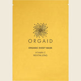 Orgaid Organic Sheet Mask Vitamin C & Revitalizing 24ml