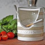 Olsson's Salt Pinch Pot With Bamboo Spoon