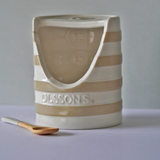 Olsson's Salt Pinch Pot With Bamboo Spoon