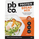 PBCO Protein Bread Mix 330g — front pack image (UHP)