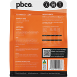 PBCO Protein Bread Mix 330g — back pack image (UHP)