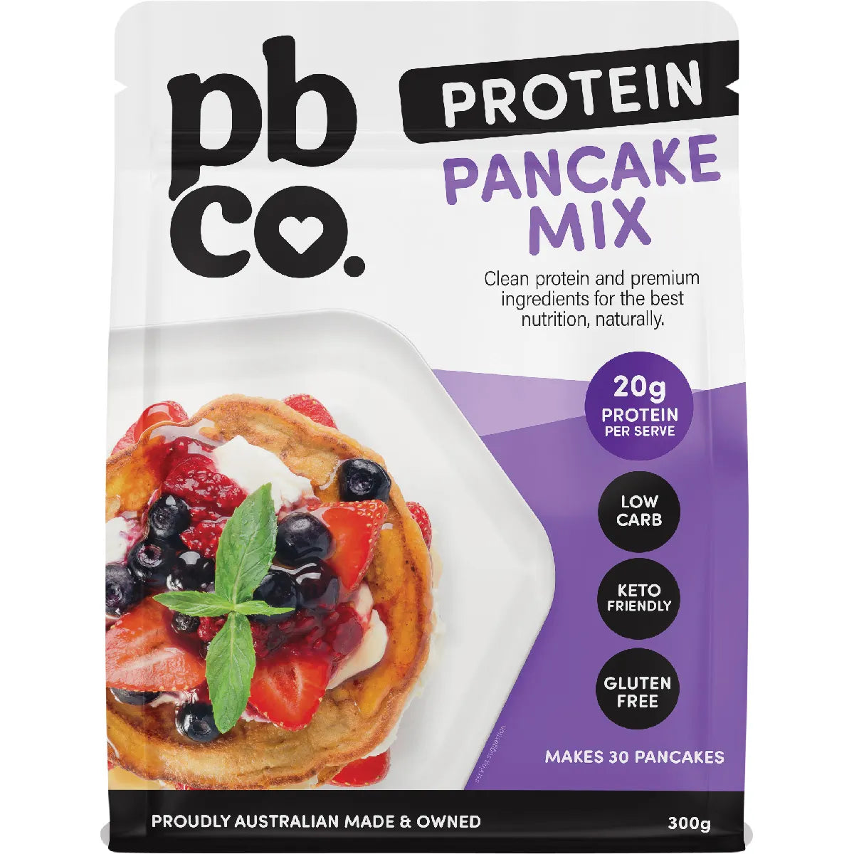 PBCO Plant Protein Pancakes Mix 300g