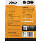 PBCO Protein 6 Seeds Bread Mix 350g — back pack image (UHP)