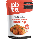 PBCO Low Carb Crumb Hot & Spicy 300g — front pack image (UHP)