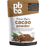 PBCo Organic Cacao Powder — front pack image (UHP)
