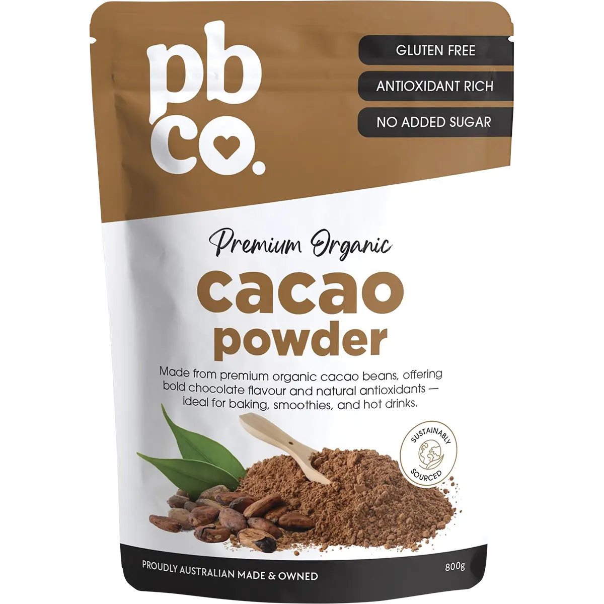 PBCo Organic Cacao Powder — official UHP product image 2
