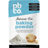 PBCo Baking Powder Aluminium Free - 120g — front pack image (UHP)