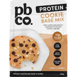 PBCO Protein Cookie Base Mix 350g — front pack image (UHP)
