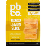 PBCO Lemon Slice Low Carb 300g — front pack image (UHP)