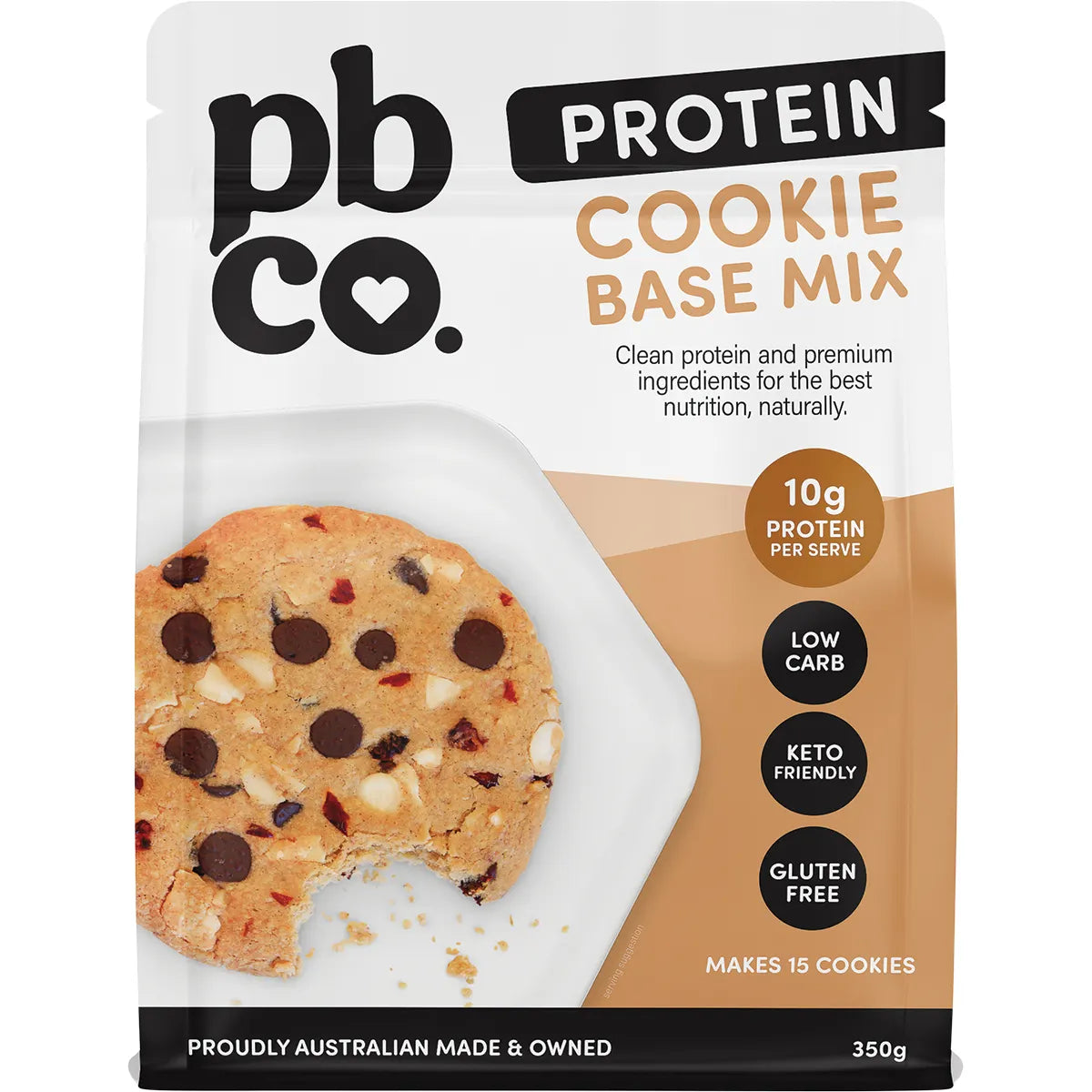 PBCO Protein Cookie Base Mix 350g